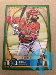 2021 Topps Gypsy Queen Jo Adell #261 Green Parallel Rookie RC Los Angeles Angels